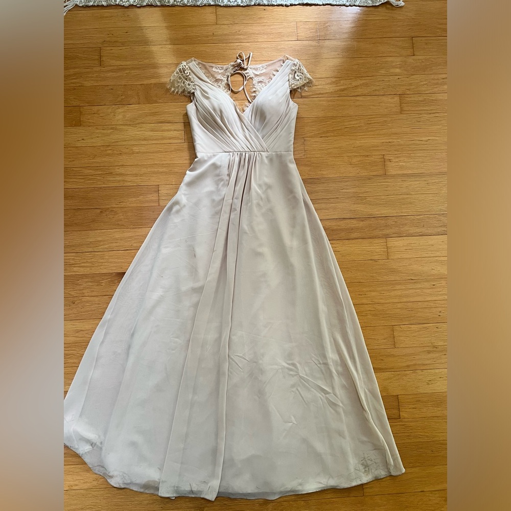 JJ’s House Champagne Color Bridesmaids Dress